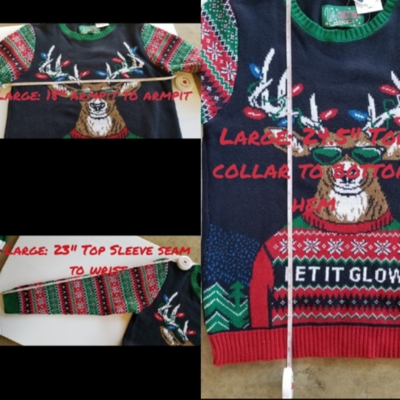 NWT Youth Ugly Christmas Sweater - Picture 8 of 8